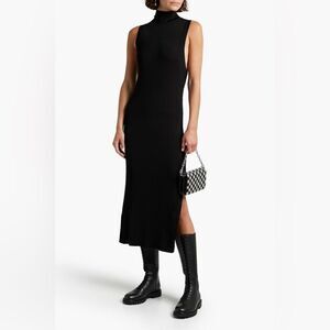 Good American Black Midi Dress